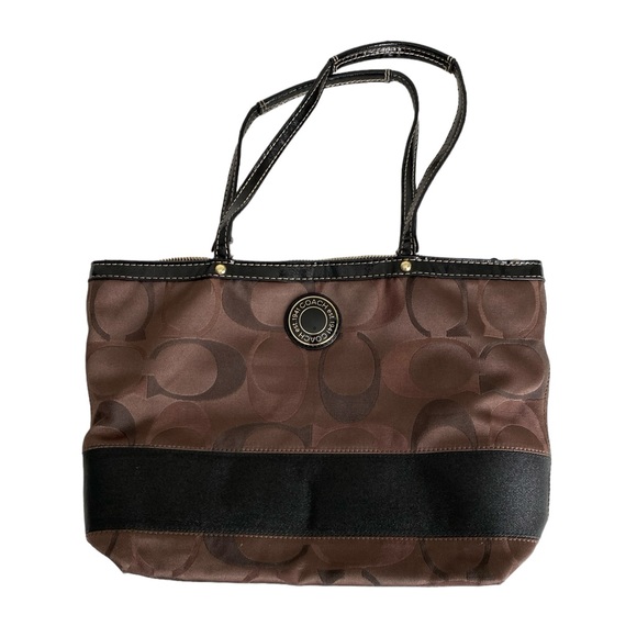 Coach Handbags - Coach Signature Fabric Tote